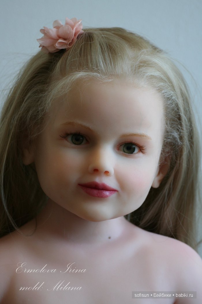 Полностью силиконовая кукла Милана - Часть 2