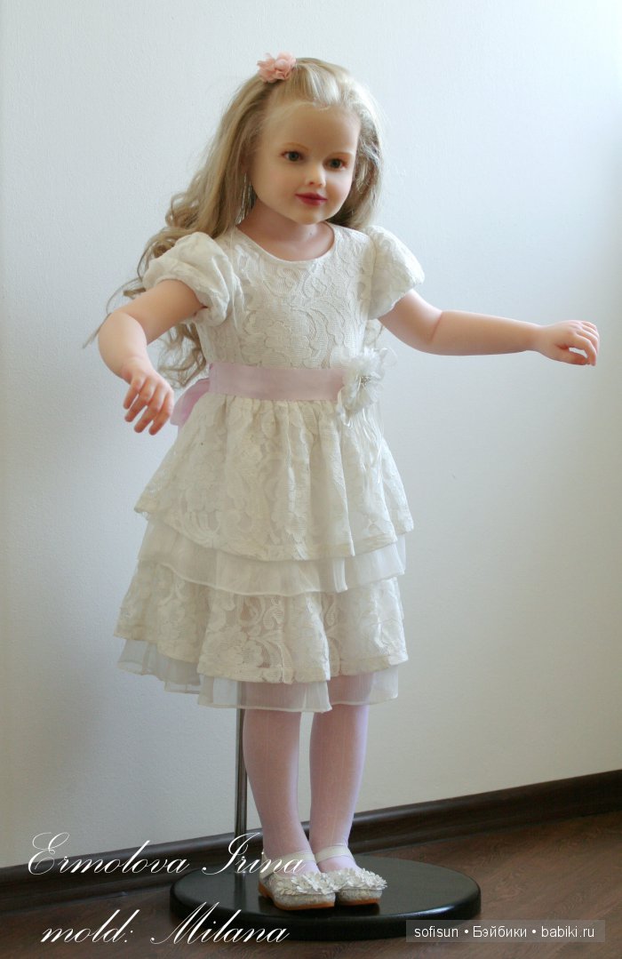 Полностью силиконовая кукла Милана - Часть 2 (фото 4)