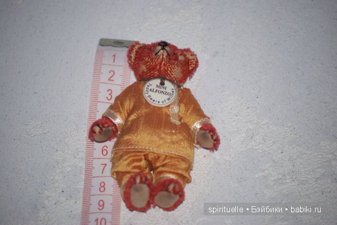 Мишки Тедди Штайф, Steiff, история появления. Медвежонок "Альфонсо" (фото 3)