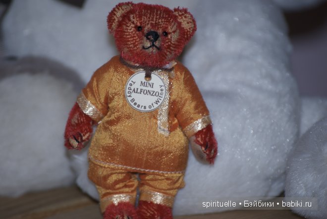 Мишки Тедди Штайф, Steiff, история появления. Медвежонок "Альфонсо" (фото 8)