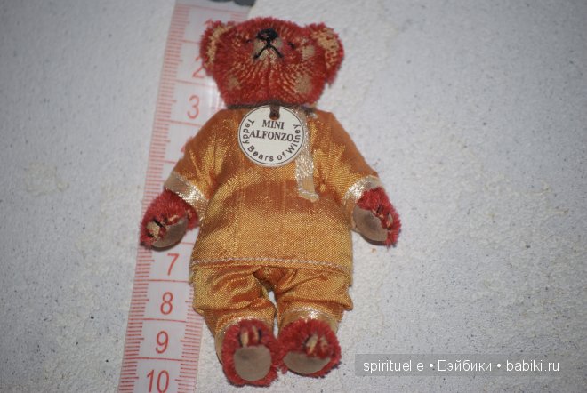 Мишки Тедди Штайф, Steiff, история появления. Медвежонок "Альфонсо" (фото 4)