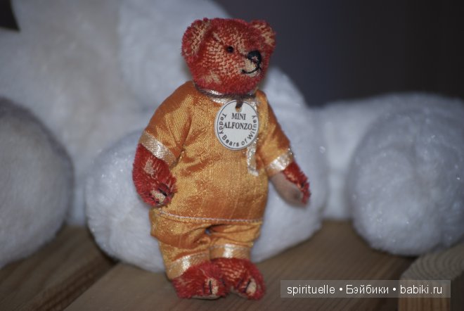 Мишки Тедди Штайф, Steiff, история появления. Медвежонок "Альфонсо" (фото 10)