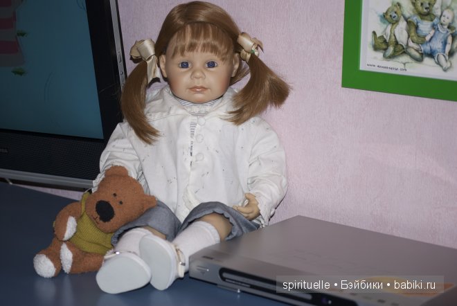 Малышка Лаура от Brigitte Paetsch(Zapf) или еще одна девочка из моей коллекции
