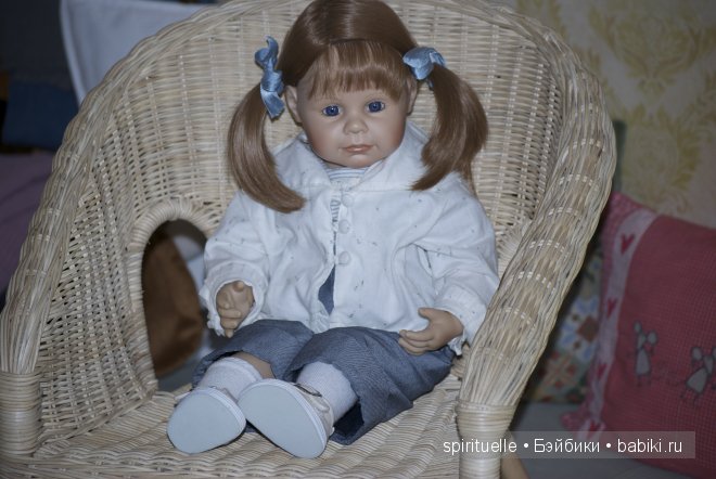 Малышка Лаура от Brigitte Paetsch(Zapf) или еще одна девочка из моей коллекции