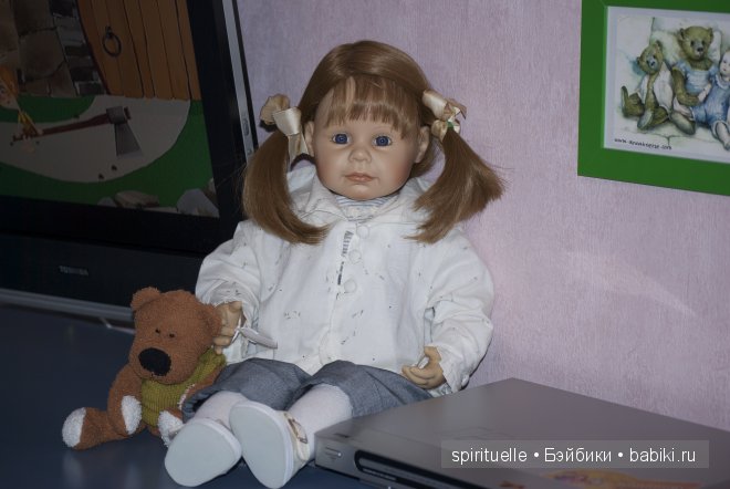 Малышка Лаура от Brigitte Paetsch(Zapf) или еще одна девочка из моей коллекции