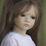 Нежная, мечтательная, задумчивая и это все о ней... или еще одна девочка из моей коллекции