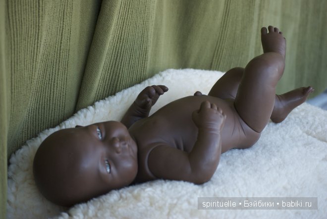 Очень любимая, старенькая малышка или немного винтажа у меня дома. Кукла-пупс итальянской фирмы "EFFE" (фото 7)