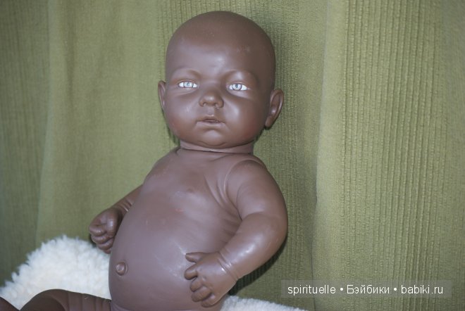 Очень любимая, старенькая малышка или немного винтажа у меня дома. Кукла-пупс итальянской фирмы "EFFE"