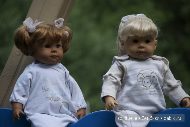 Смотрюсь в тебя как в зеркало или мои любимые девочки-сестрички ZAPFики