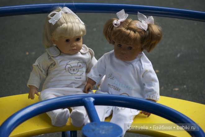 Смотрюсь в тебя как в зеркало или мои любимые девочки-сестрички ZAPFики