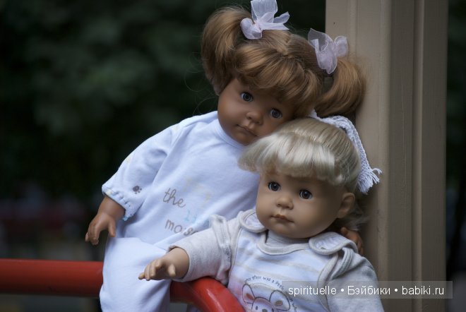 Смотрюсь в тебя как в зеркало или мои любимые девочки-сестрички ZAPFики