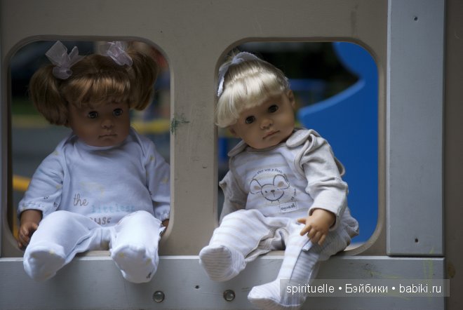 Смотрюсь в тебя как в зеркало или мои любимые девочки-сестрички ZAPFики