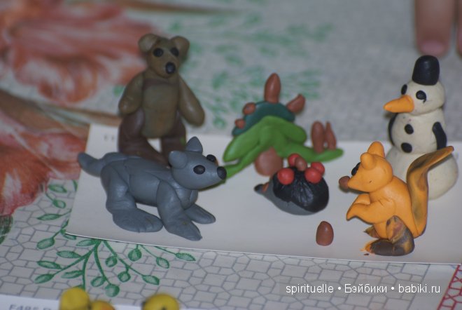 Я леплю из пластилина мишку,зайку и машину (фото 9)