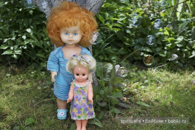 Наши куклы на даче или еще немного лета (фото 4)