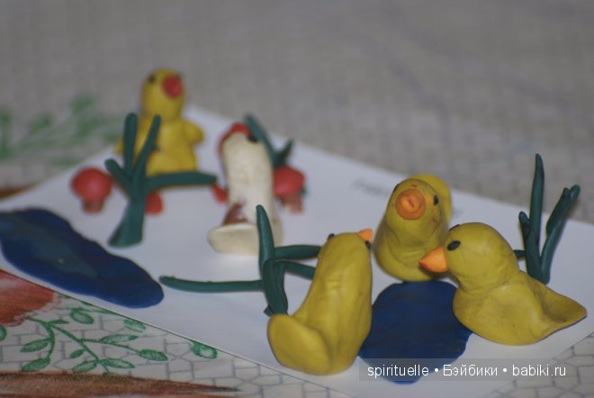 Я леплю из пластилина мишку,зайку и машину (фото 7)