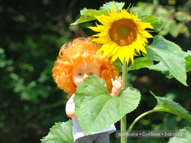 Наши куклы на даче или еще немного лета