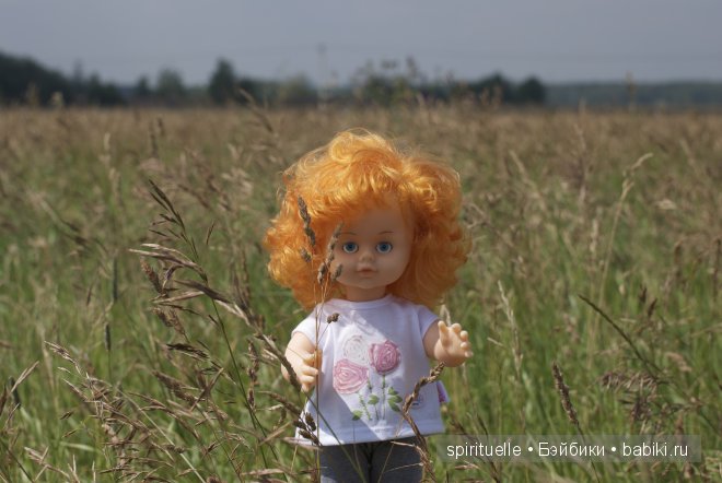 Наши куклы на даче или еще немного лета