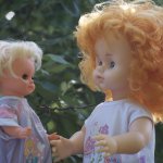 Наши куклы на даче или еще немного лета