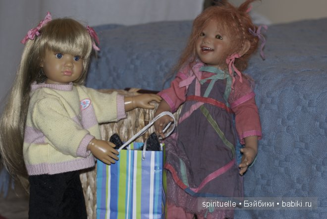 Ну очень неожиданный день в жизни моих куклодочек! Большой переполох или тук-тук, откройте