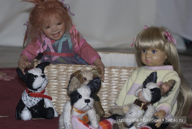 Ну очень неожиданный день в жизни моих куклодочек! Большой переполох или тук-тук, откройте