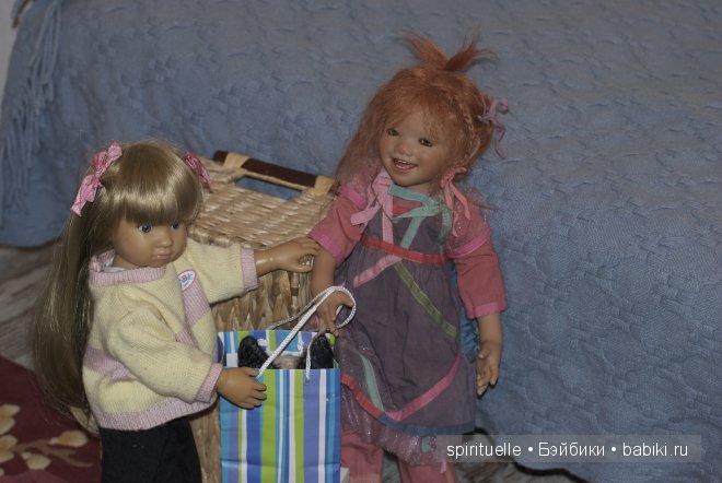 Ну очень неожиданный день в жизни моих куклодочек! Большой переполох или тук-тук, откройте