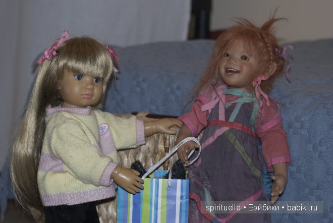 Ну очень неожиданный день в жизни моих куклодочек! Большой переполох или тук-тук, откройте