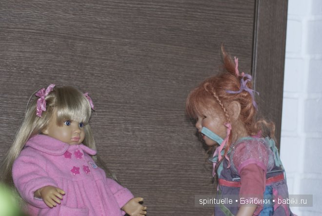 Ну очень неожиданный день в жизни моих куклодочек! Большой переполох или тук-тук, откройте