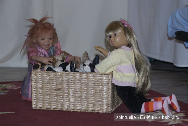 Ну очень неожиданный день в жизни моих куклодочек! Большой переполох или тук-тук, откройте