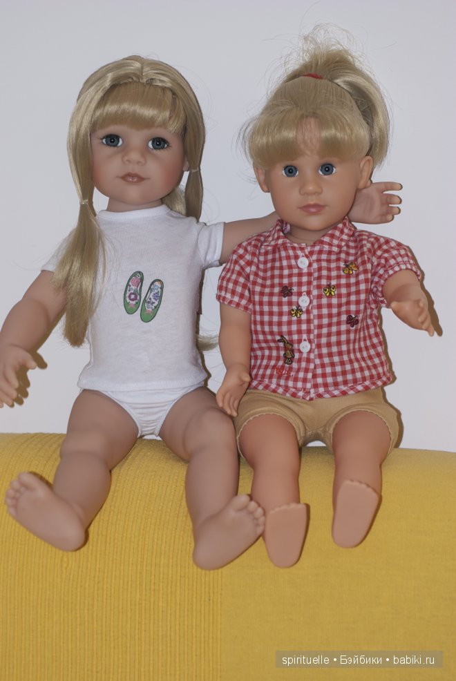 Просто Мария или эволюция одной куклы. Сравнение Ханны-принцессы (Gotz Hannah Princess) и Марии (Gotz Maria) (фото 6)