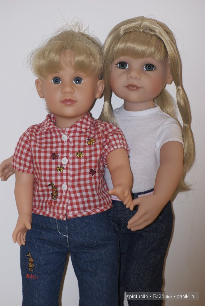 Сравнение Ханны-принцессы (Gotz Hannah Princess) и Марии (Gotz Maria)