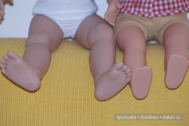 Сравнение Ханны-принцессы (Gotz Hannah Princess) и Марии (Gotz Maria)