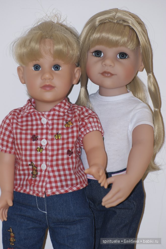 Просто Мария или эволюция одной куклы. Сравнение Ханны-принцессы (Gotz Hannah Princess) и Марии (Gotz Maria) (фото 4)