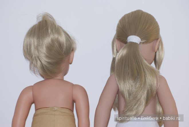 Просто Мария или эволюция одной куклы. Сравнение Ханны-принцессы (Gotz Hannah Princess) и Марии (Gotz Maria)