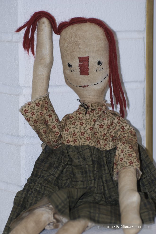что же это такое примитивная американская кукла в чердачном стиле!