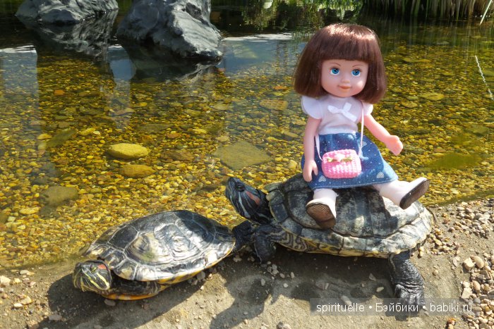 Прокати меня большая черепаха...или почему я хожу гулять только с игровыми куклами