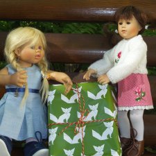 Тайна зеленой коробки...или наконец-то  я расскажу вам что принесла Тинке...