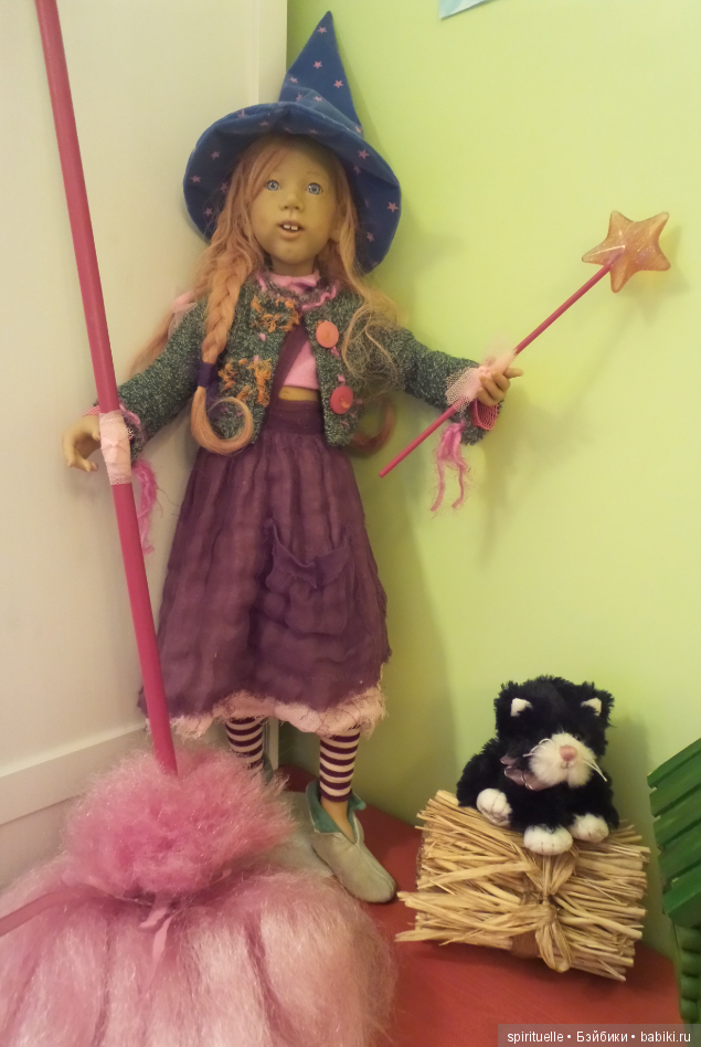 Коллекционная кукла Ведьма Пинки Пли... или необычная кукла Pinki Pli от Annette Himstedt