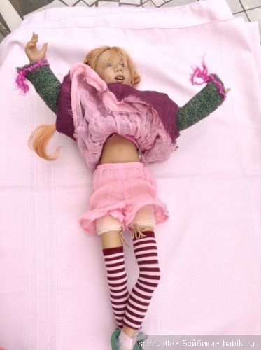 Коллекционная кукла Ведьма Пинки Пли... или необычная кукла Pinki Pli от Annette Himstedt