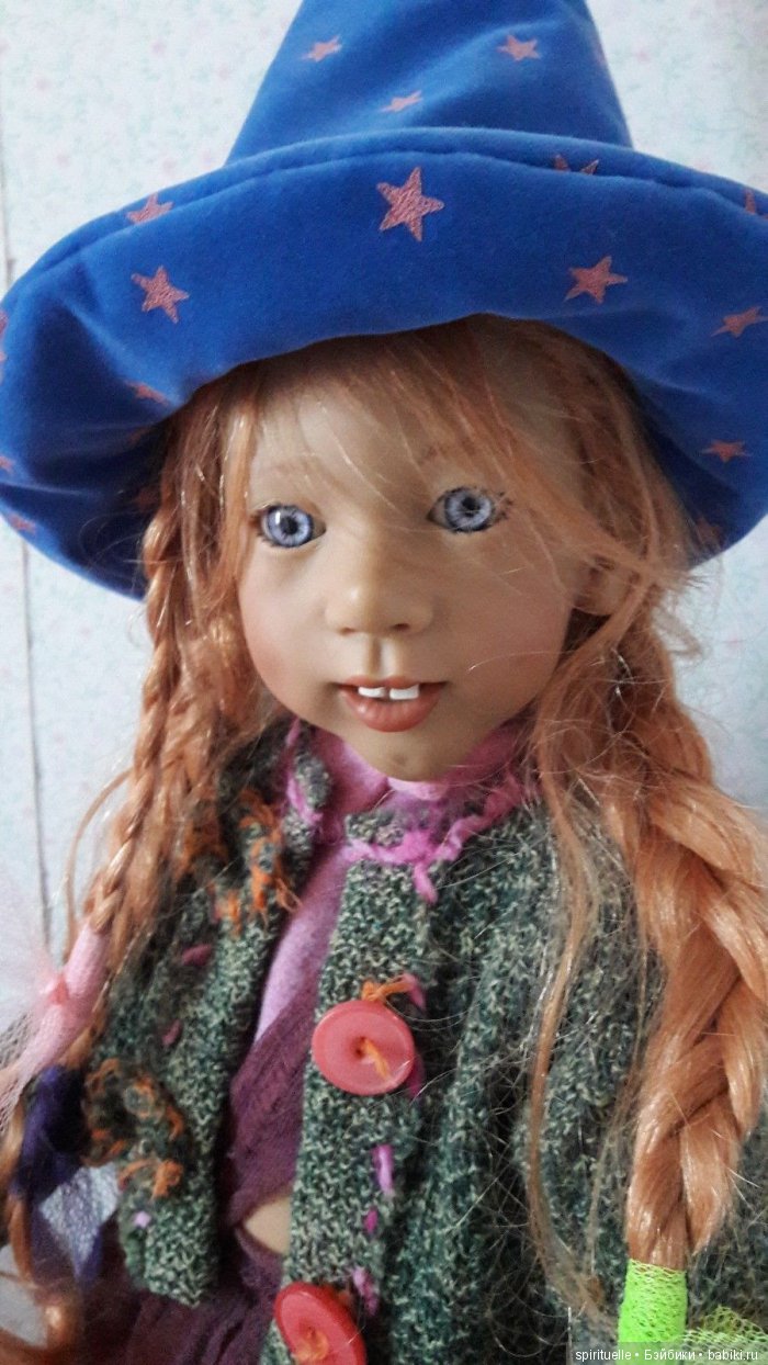 Коллекционная кукла Ведьма Пинки Пли... или необычная кукла Pinki Pli от Annette Himstedt (фото 10)