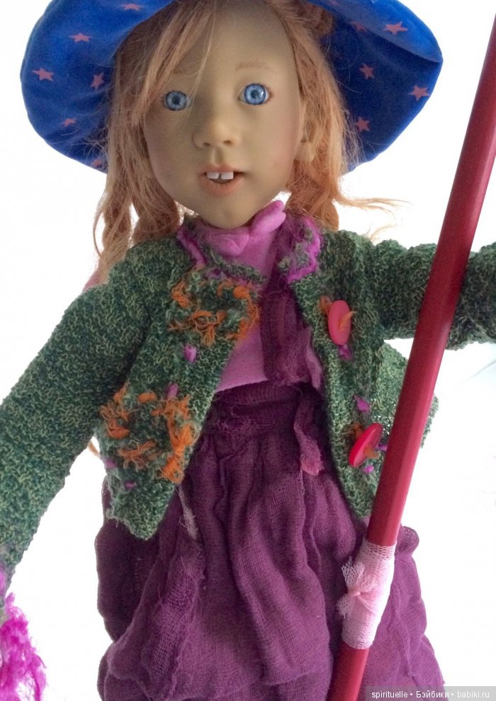 Коллекционная кукла Ведьма Пинки Пли... или необычная кукла Pinki Pli от Annette Himstedt