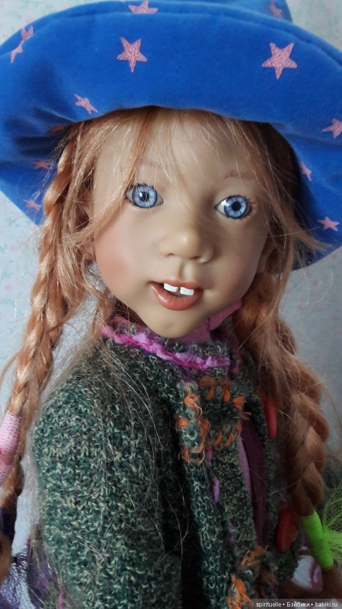 Коллекционная кукла Ведьма Пинки Пли... или необычная кукла Pinki Pli от Annette Himstedt (фото 9)