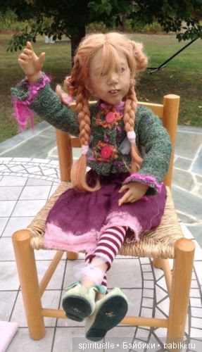 Коллекционная кукла Ведьма Пинки Пли... или необычная кукла Pinki Pli от Annette Himstedt (фото 5)