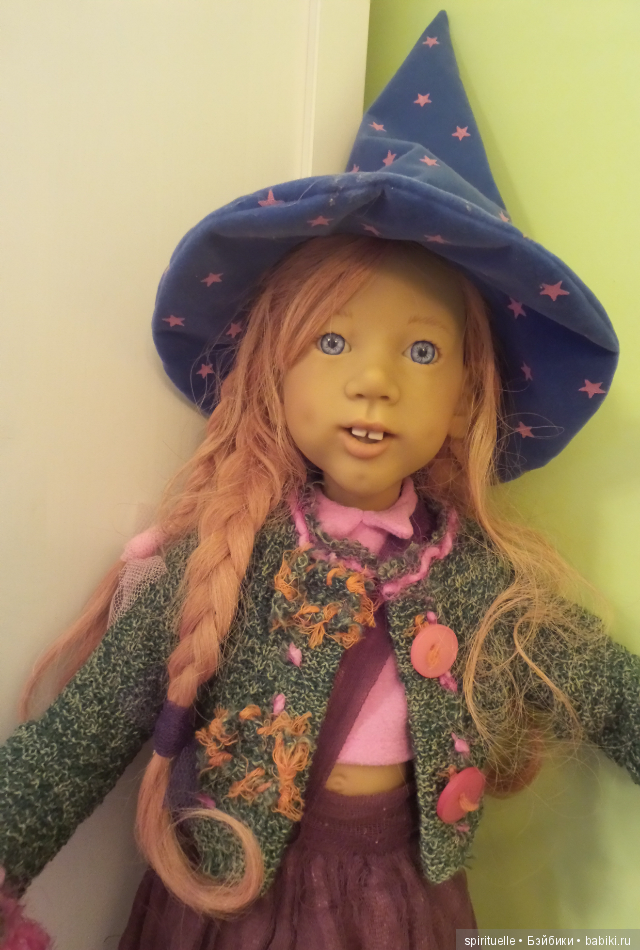 Коллекционная кукла Ведьма Пинки Пли... или необычная кукла Pinki Pli от Annette Himstedt