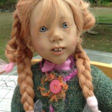 Коллекционная кукла Ведьма Пинки Пли... или необычная кукла Pinki Pli от Annette Himstedt