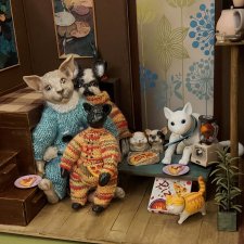 Фотозарисовка...  или жизнь зверей