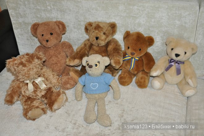 Разные мишки. Авторские, коллекционные и винтажные. От 30 до 40 см!