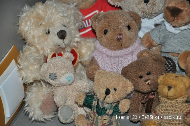 Выставляем мишек на показ