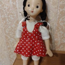 Мягкотелая  кукла  из СССР