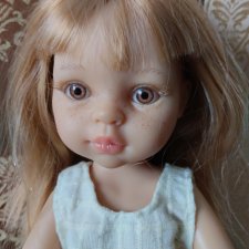 Кукла  Паола  Рейна в ауфите от  Ruth  Treffeisen