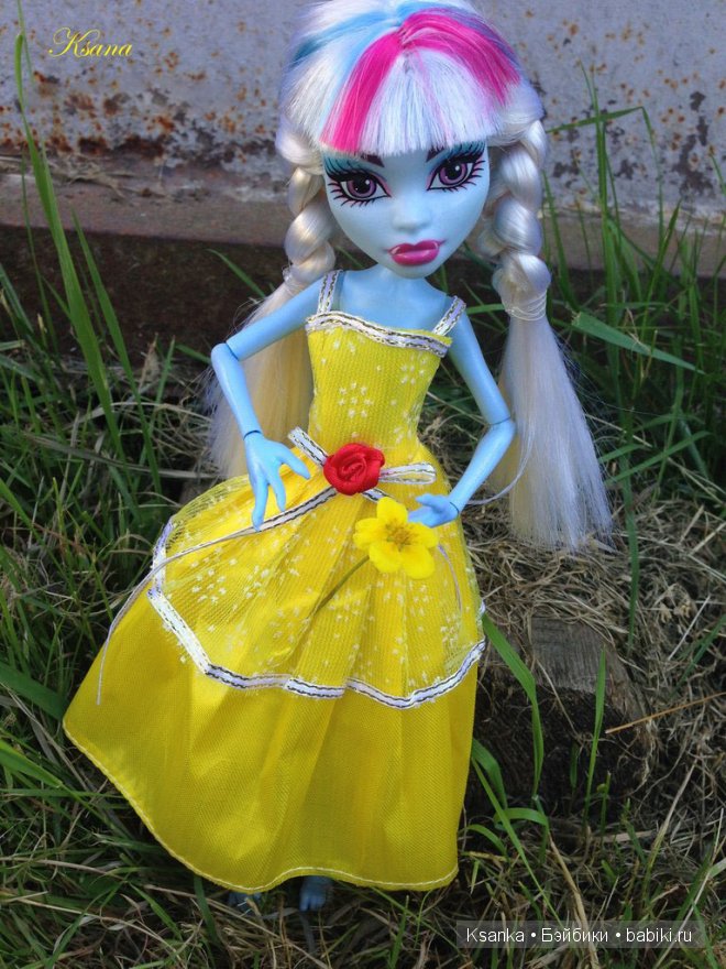 Вспоминая лето. Abbey Bominable от Monster High